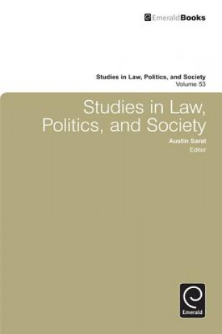 Kniha Studies in Law, Politics and Society Austin Sarat