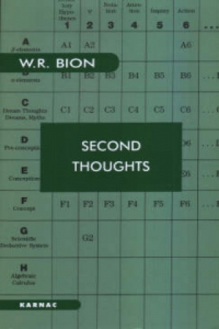 Könyv Second Thoughts Wilfred R Bion