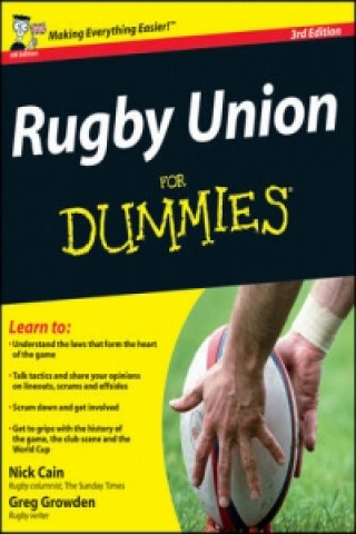 Carte Rugby Union For Dummies 3e Nick Cain