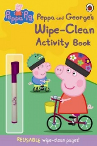 Knjiga Peppa Pig: Peppa and George's Wipe-Clean Activity Book collegium