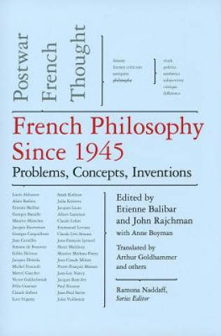 Książka French Philosophy Since 1945 Etienne Balibar