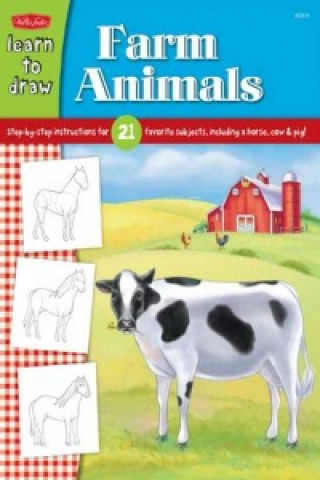 Kniha Learn to Draw Farm Animals Jickie Torres