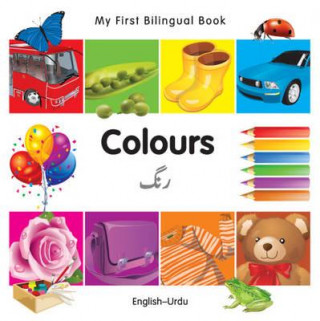 Könyv My First Bilingual Book - Colours - English-arabic Milet