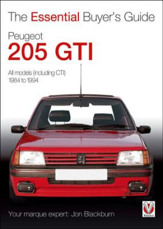 Könyv Essential Buyers Guide Peugeot 205 Gti Jon Blackburn