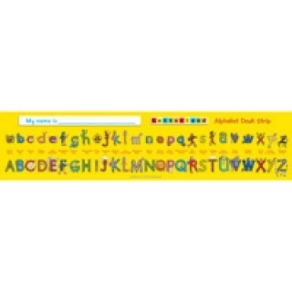 Książka Alphabet Desk Strip 