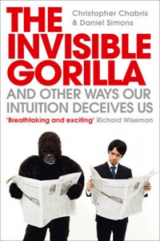 Książka Invisible Gorilla Christopher Chabris