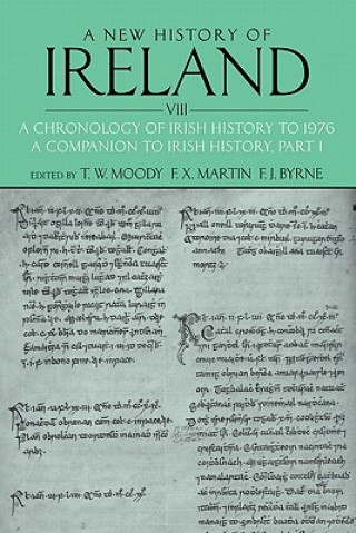 Kniha New History of Ireland, Volume VIII F J Moody