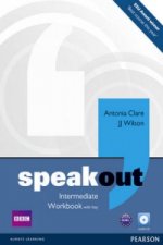 Könyv Speakout Intermediate Workbook with Key and Audio CD Pack Antonia Clare