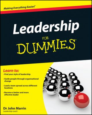 Könyv Leadership For Dummies John Marrin