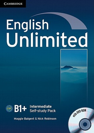 Könyv English Unlimited Intermediate Self-study Pack (Workbook with DVD-ROM) Maggie Baigent