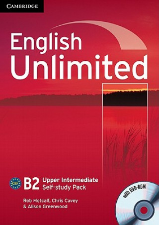 Carte English Unlimited Upper Intermediate Self-study Pack (Workbook with DVD-ROM) Rob Metcalf