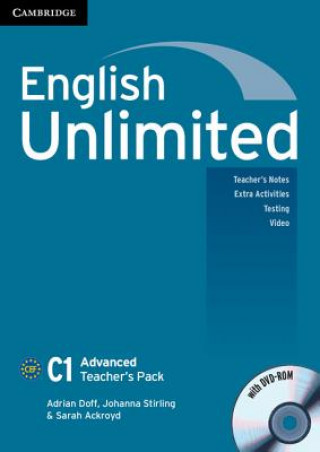 Książka English Unlimited Advanced Teacher's Pack (Teacher's Book with DVD-ROM) Adrian Doff