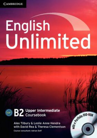 Book English Unlimited Upper Intermediate Coursebook with e-Portfolio Alex Tilbury