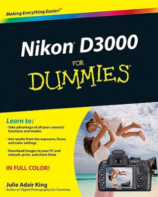 Knjiga Nikon D3000 For Dummies Julie King