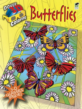 Carte 3-D Coloring Book - Butterflies Jessica Mazurkiewicz