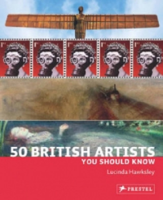 Könyv 50 British Artists You Should Know Lucinda Hawksley