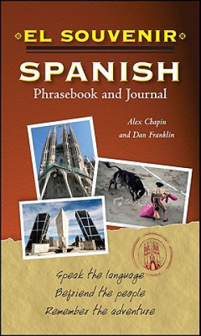 Könyv El Souvenir Spanish Phrasebook and Journal Alex Chapin