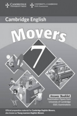 Kniha Cambridge Young Learners English Tests 7 Movers Answer Booklet Cambridge ESOL