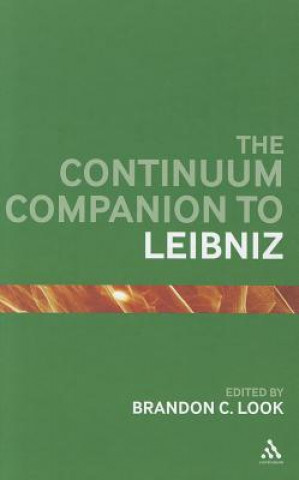 Kniha Continuum Companion to Leibniz Brandon Look