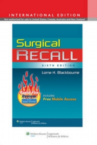 Livre Surgical Recall Lorne Blackbourne