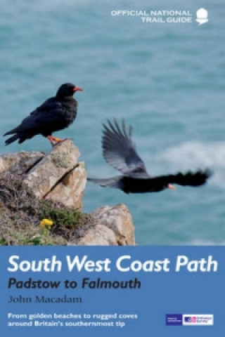 Carte South West Coast Path: Padstow to Falmouth John Macadam