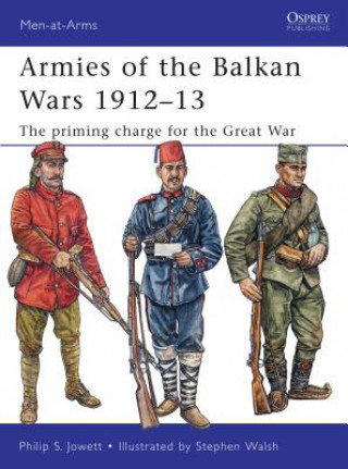 Kniha Armies of the Balkan Wars 1912-13 Philip Jowett