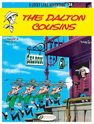 Książka Lucky Luke 28 - The Dalton Cousins René Goscinny