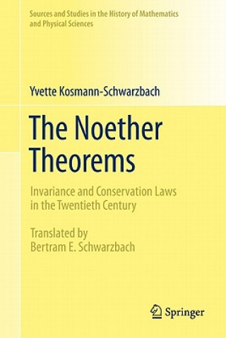 Knjiga Noether Theorems Yvette Kosmann-Schwarzbach