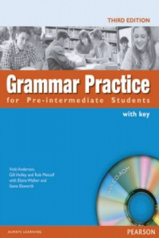 Książka Grammar Practice for Pre-Intermediate Student Book with Key Pack Rob Metcalf