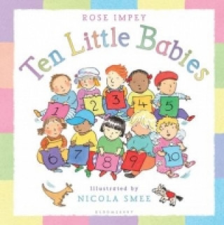 Kniha Ten Little Babies Rose Impey