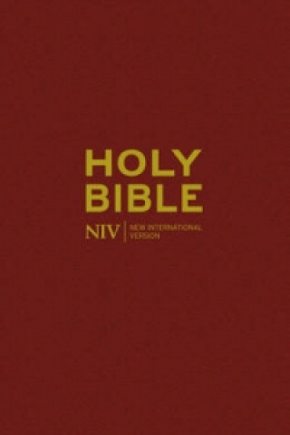 Книга NIV Popular Burgundy Hardback Bible New International Version