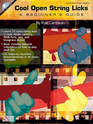 Libro Cool Open String Licks Kyle Carmean