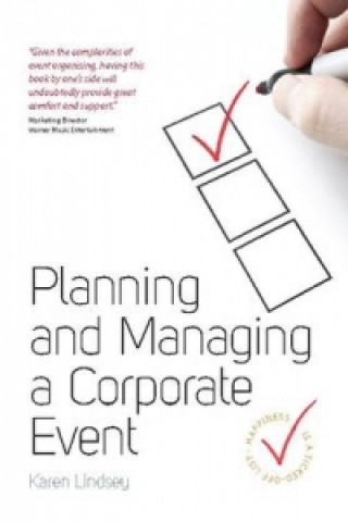 Kniha Planning and Managing a Corporate Event Karen Lindsey