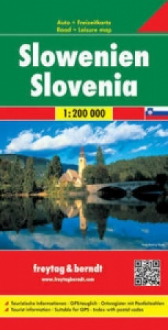 Carte Slovenia Road Map 