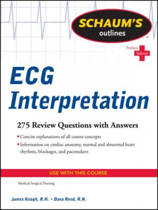 Kniha Schaum's Outline of ECG Interpretation James Keogh