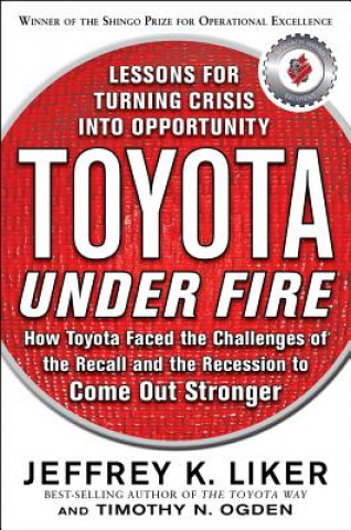Könyv Toyota Under Fire: Lessons for Turning Crisis into Opportunity Jeffrey Liker