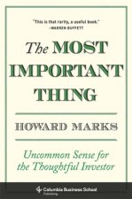Carte The Most Important Thing Howard Marks