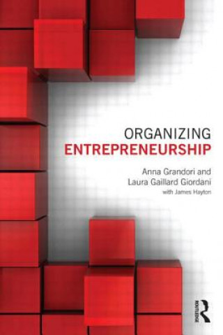 Carte Organizing Entrepreneurship Grandori