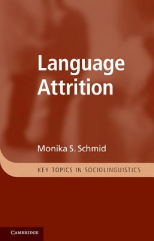 Kniha Language Attrition Monika S Schmid