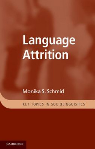 Kniha Language Attrition Monika S Schmid