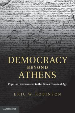 Kniha Democracy beyond Athens Eric Robinson