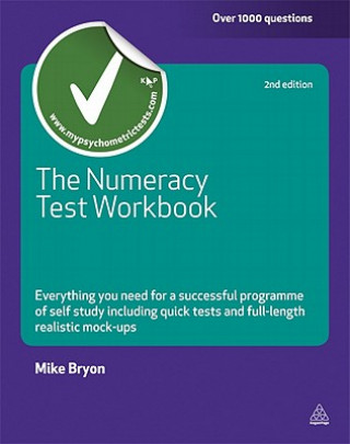 Книга Numeracy Test Workbook Mike Bryon