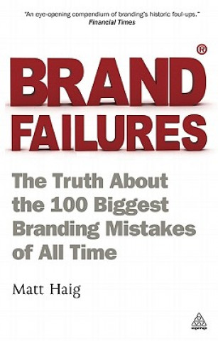 Kniha Brand Failures Matt Haig