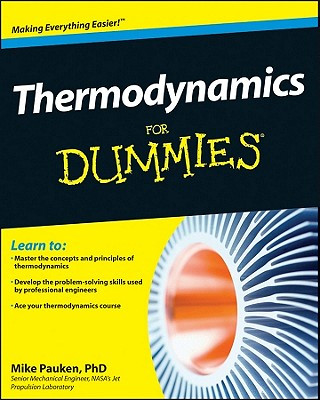 Книга Thermodynamics For Dummies Mike Pauken