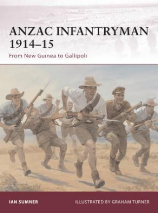 Kniha ANZAC Infantryman 1914-15 Ian Sumner