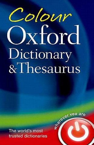 Book Colour Oxford Dictionary & Thesaurus Oxford Dictionaries
