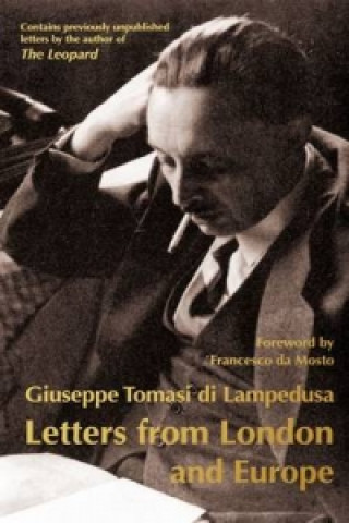 Kniha Letters from London and Europe Giuseppe Tomasi di Lampedusa