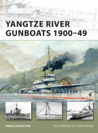 Książka Yangtze River Gunboats 1900-49 Angus Konstam