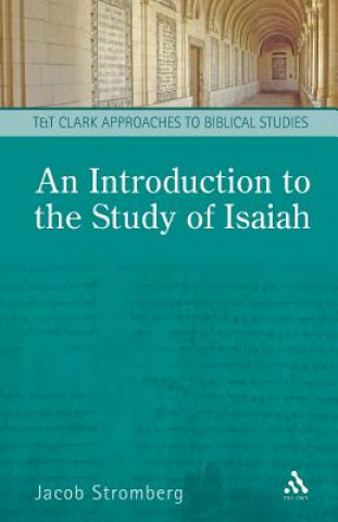 Kniha Introduction to the Study of Isaiah Jacob Stromberg