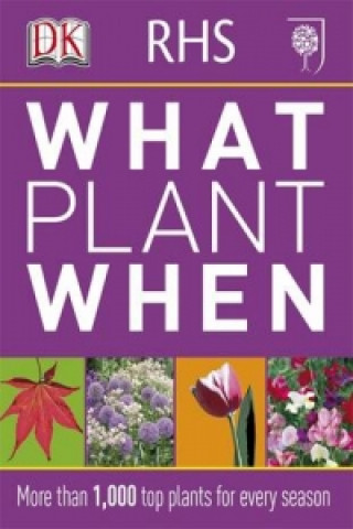 Kniha RHS What Plant When DK